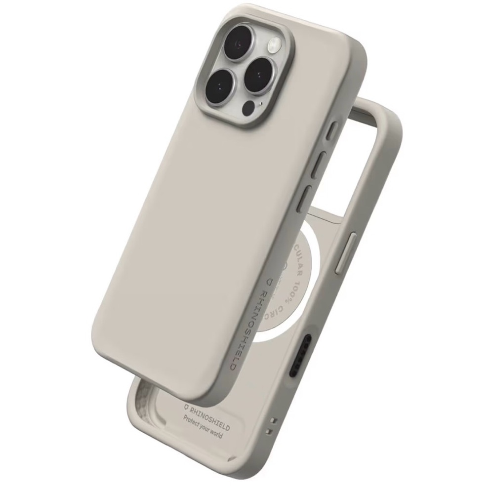 Rhinoshield iPhone 16 pro Shell Beige case